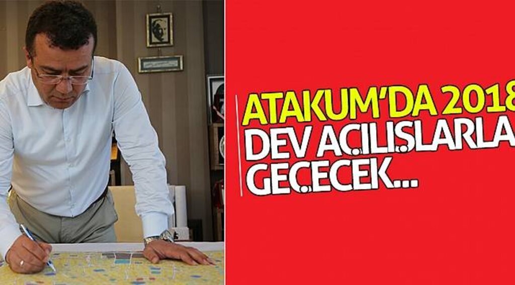 Atakum’da 2018, dev açılışlarla geçecek..