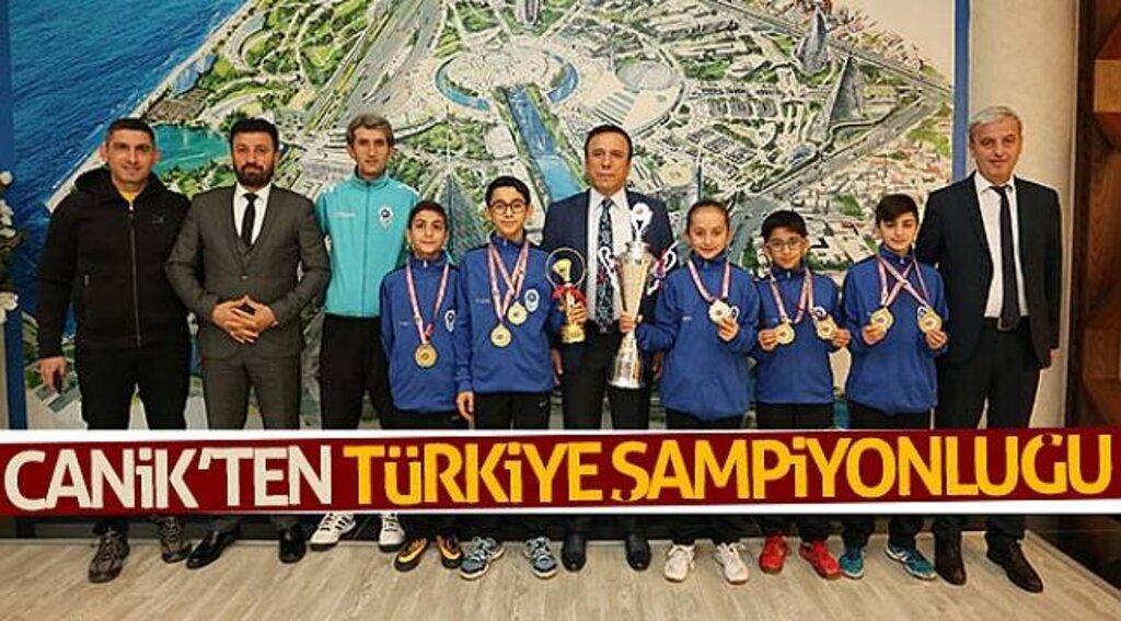 Canik’ten Türkiye Şampiyonluğu