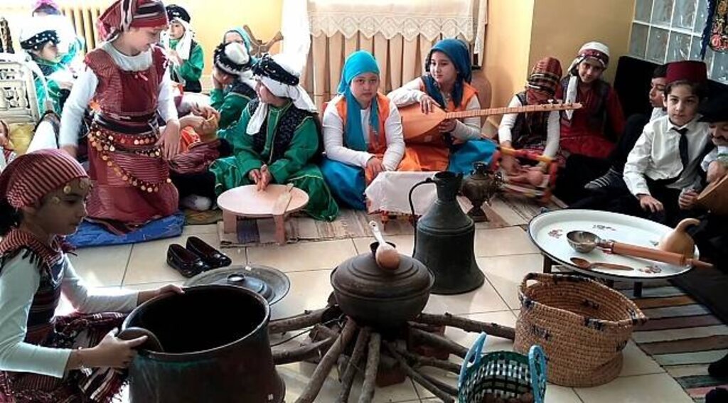 Minik öğrenciler geçmişini unutmadı
