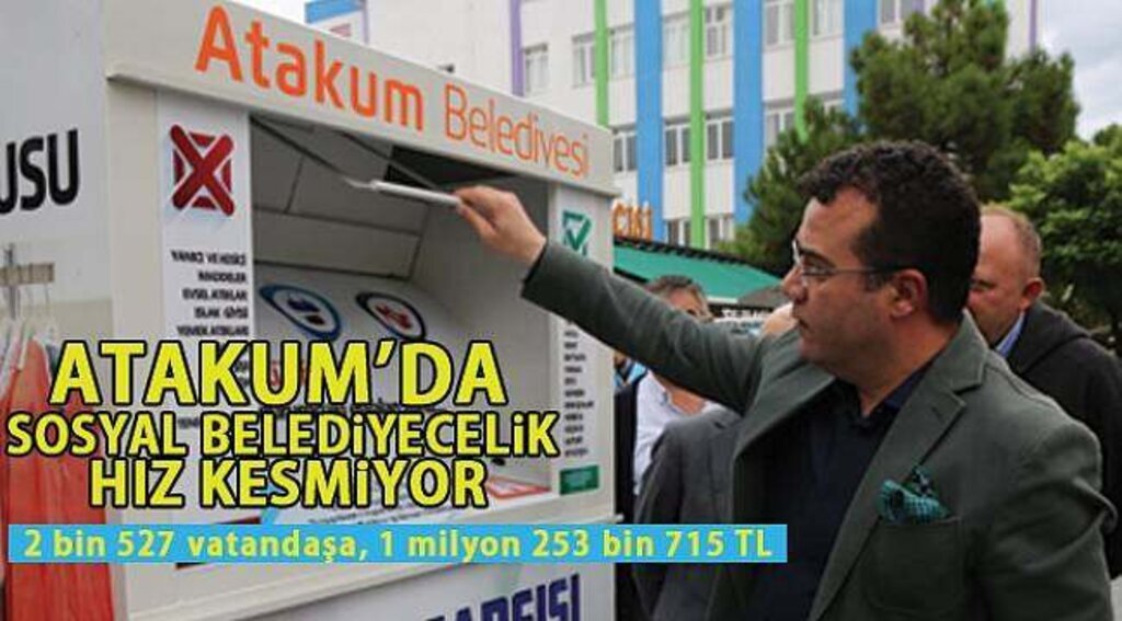 SAMSUN HABER - Sosyal Belediyecilik markası; Atakum Belediyesi.