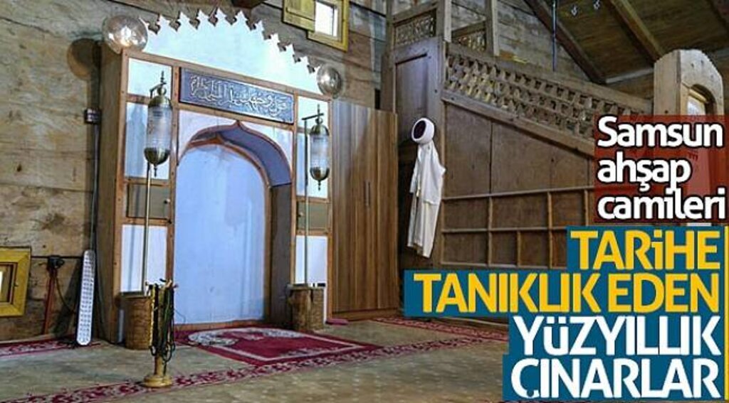 Ahşap camiler tarihe tanıklık ediyor