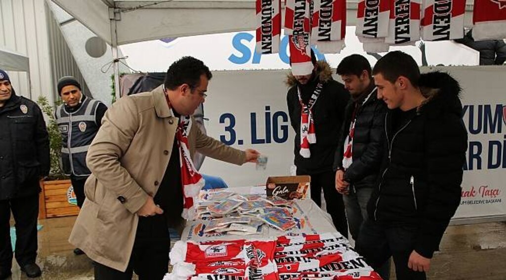 Atakum Belediyespor’dan Samsunspor’a destek…
