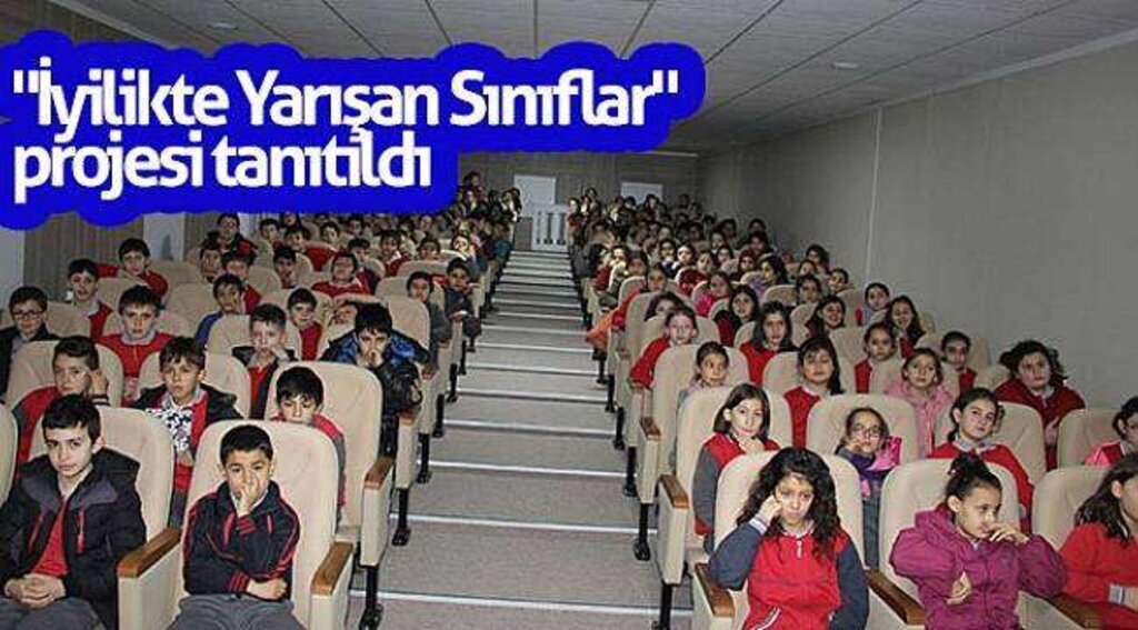 "İyilikte Yarışan Sınıflar" projesi tanıtıldı