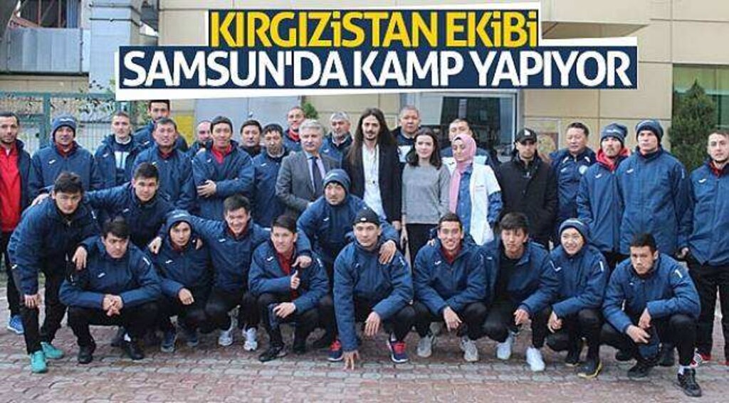 Kırgızistan ekibi Samsun'da kamp yapıyor