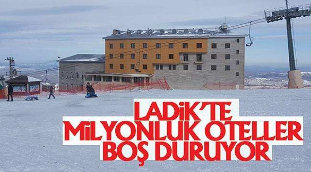 Ladik'te milyonluk oteller boş duruyor