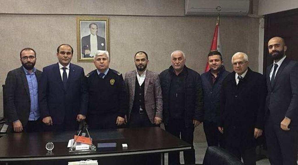 Mhp Canik’ten Emniyet’e ziyaret