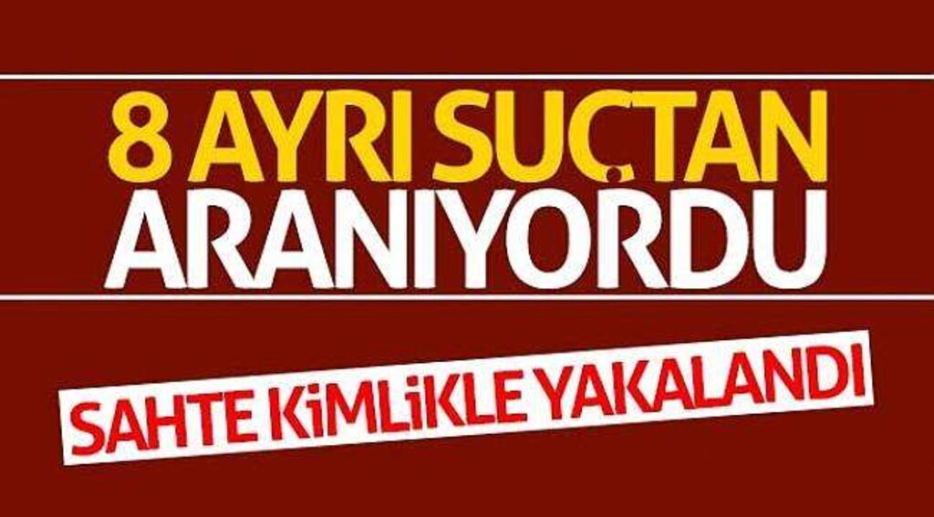 Samsun'da 8 ayrı suçtan aranan zanlı yakalandı