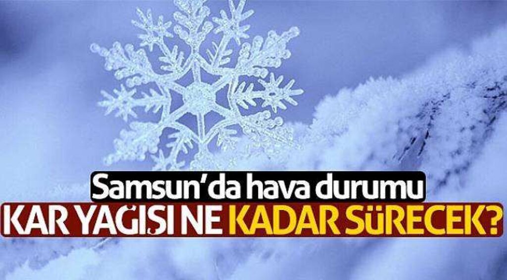 Samsun'da hava durumu