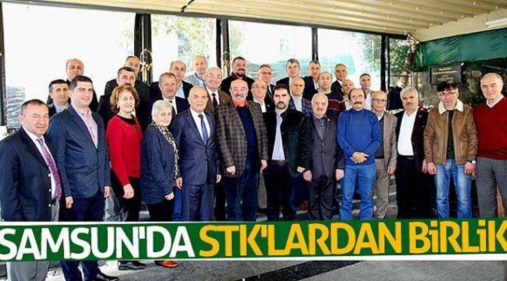 Samsun'da STK'lardan birlik