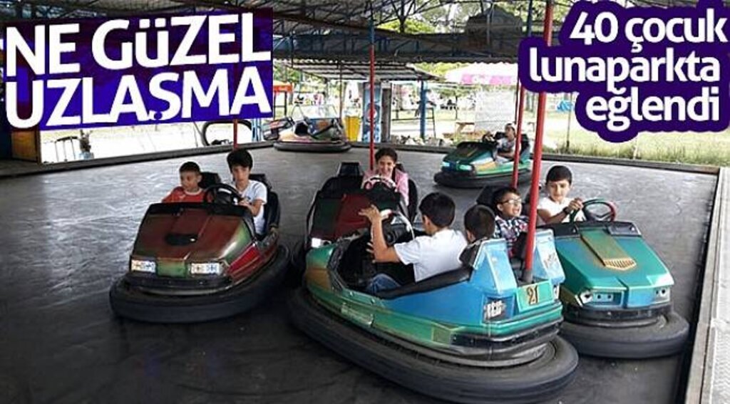 "Çocukların lunaparka götürülmesi" karşılığında uzlaştılar