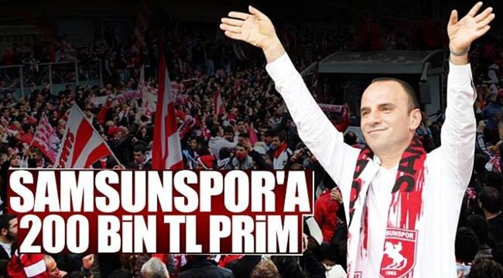 Galip Öztürk'ten 200 bin liralık prim
