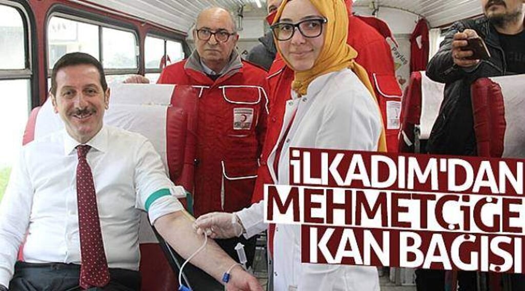 İlkadım'dan Mehmetçiğe kan bağışı