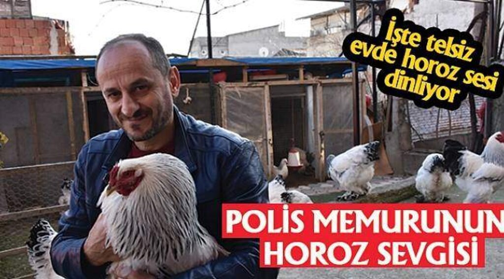 İşte "telsiz" evde "horoz sesi" dinliyor