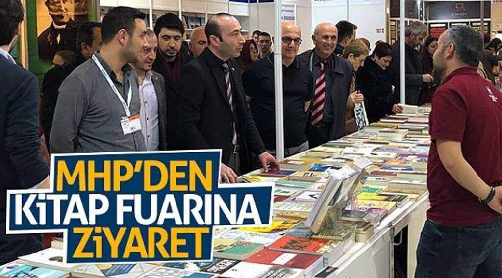 MHP’den Kitap Fuarına ziyaret