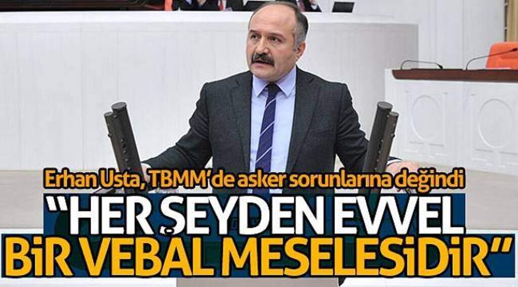 MHP Grup Başkanvekili Usta: “Her şeyden evvel bir vebal meselesidir”