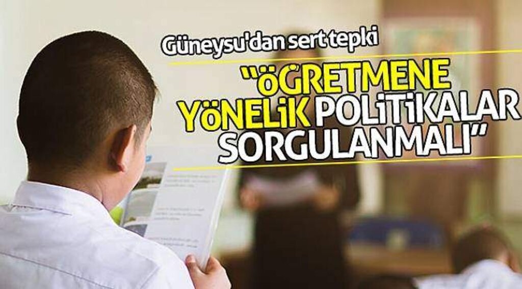 "Öğretmene yönelik politikalar sorgulanmalı"