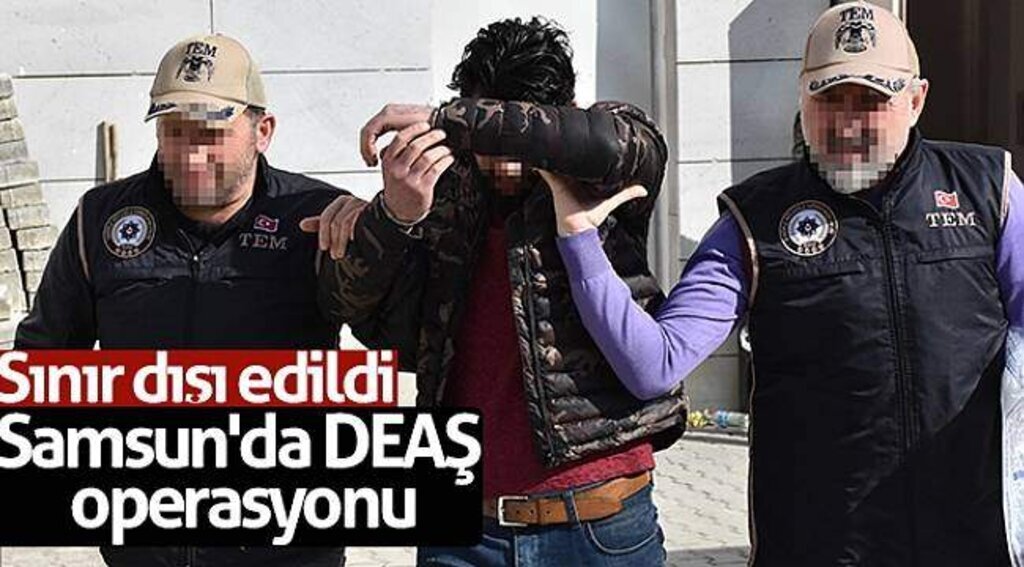 Samsun'da DEAŞ operasyonu