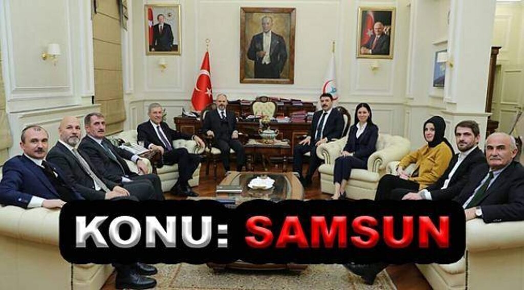 Samsun'u konuştular