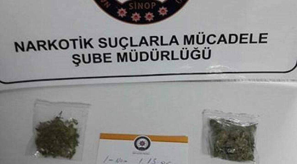 Sinop'ta uyuşturucu operasyonu
