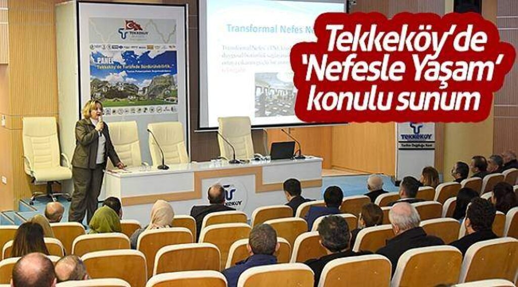Tekkeköy’de ‘Nefesle Yaşam’ konulu sunum