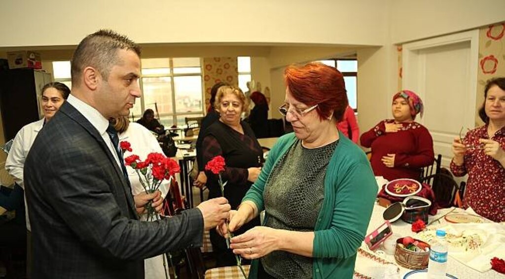 Canik'te kadınlar unutulmadı