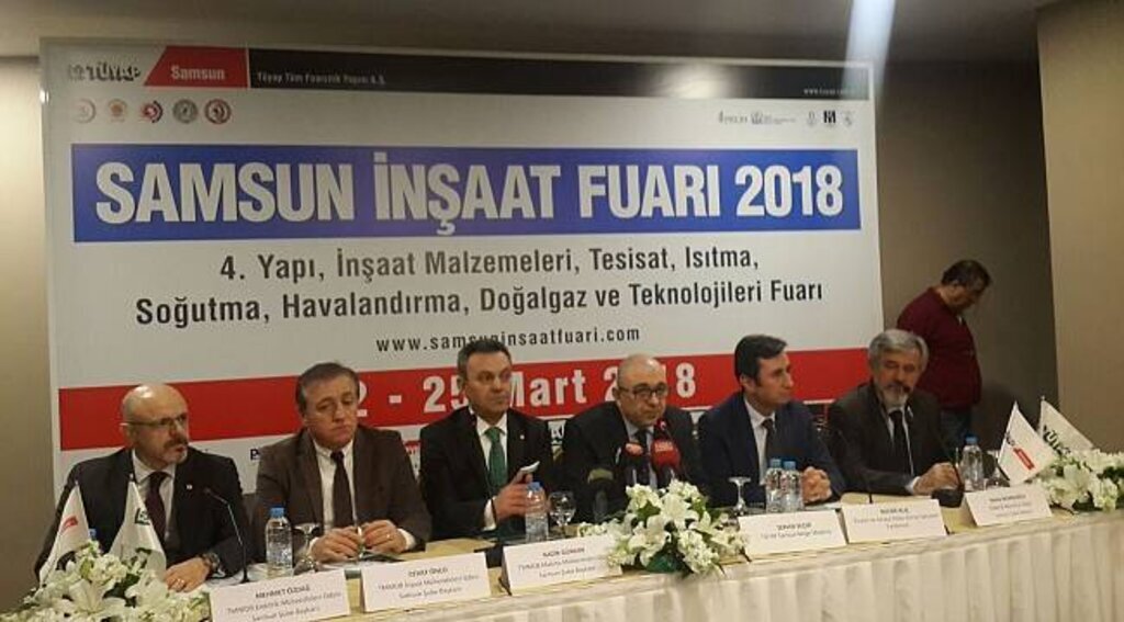 İnşaat Sektörü Samsun'da Yükselmeye Devam Ediyor