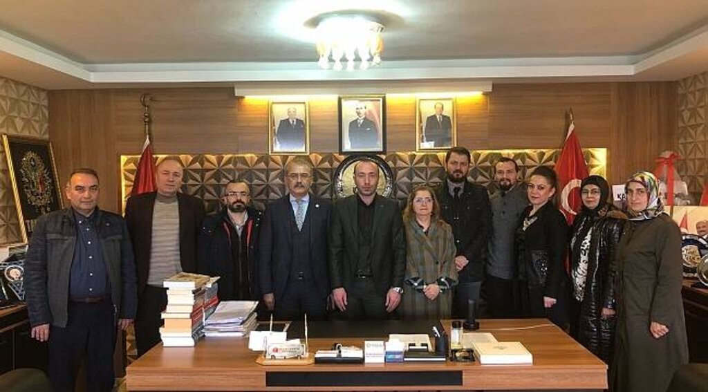 Samsun Barosu'ndan MHP’ye Ziyaret