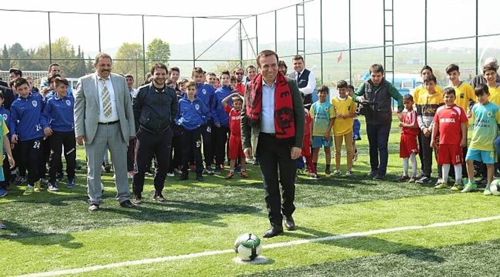 Canik'e yeni spor tesisi