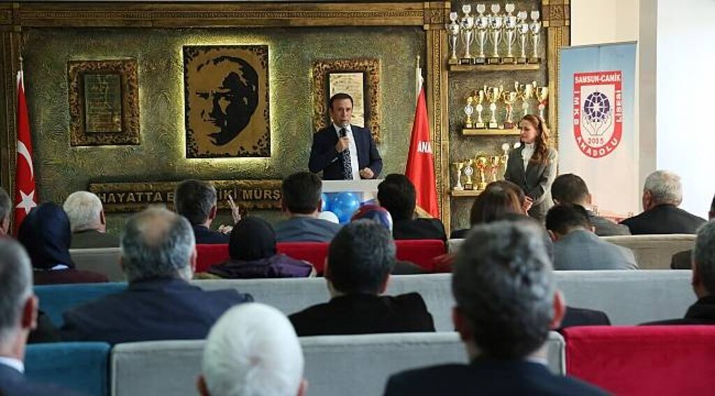 Canik'te eğitime katkı sürüyor