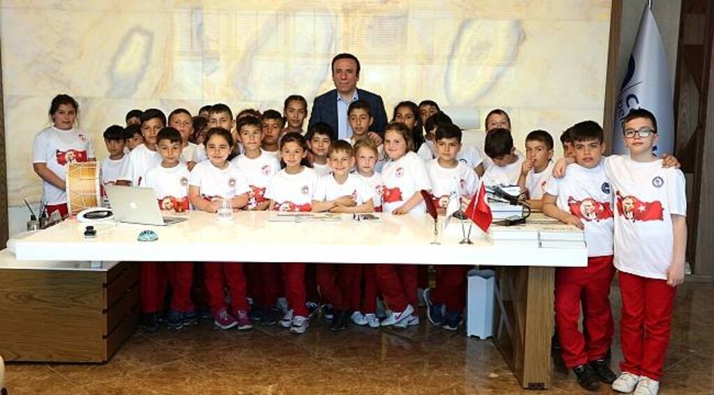 Roman çocuklar Canik'te buluştu