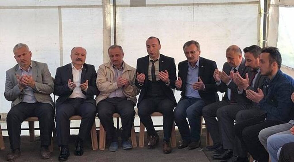 Şehit Polis’in ailesine taziye ziyareti