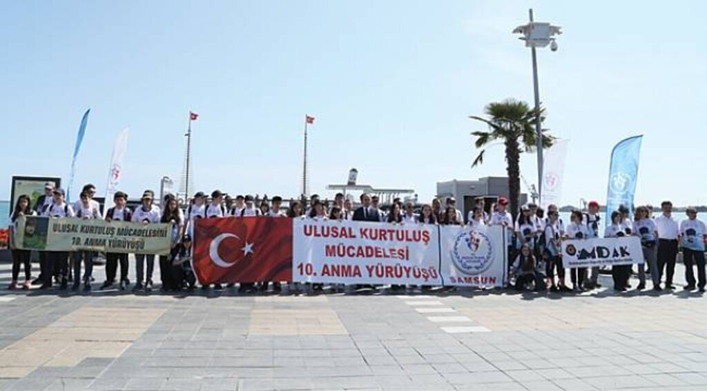 10. Ulusal Kurtuluş Mücadelesi Anma Yürüyüşü başladı