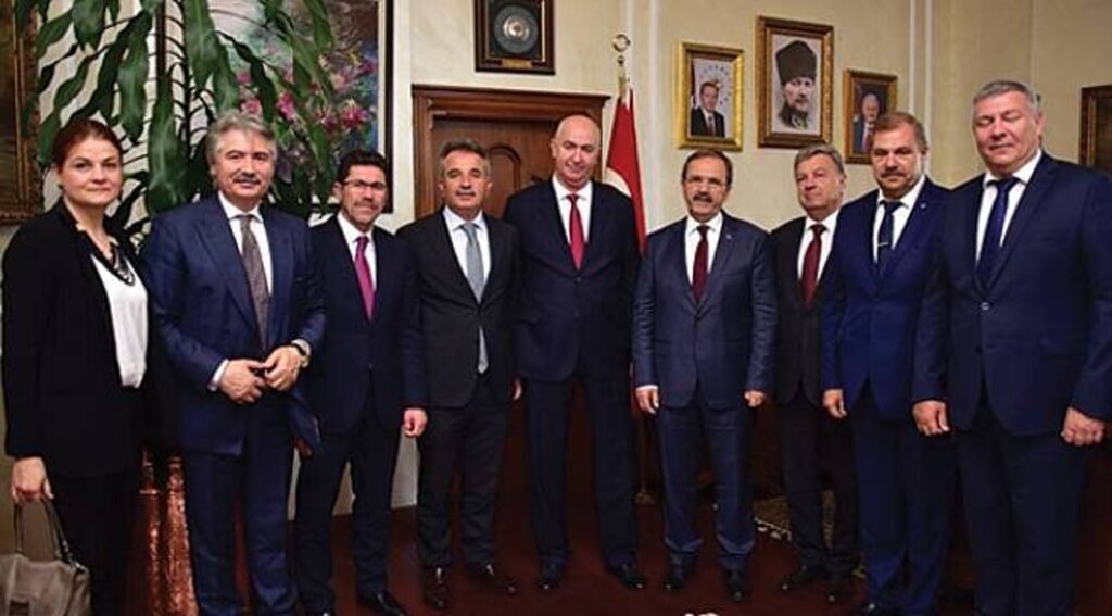 Başkan Şahin, Rus heyeti ağırladı