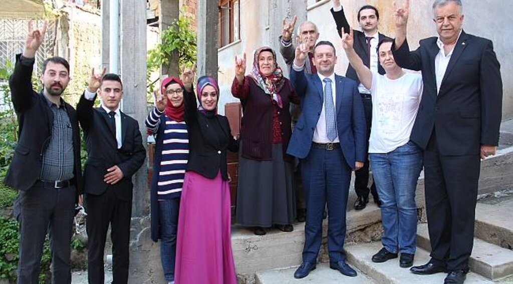 Camadan Ülkücü şehit ailelerini unutmadı
