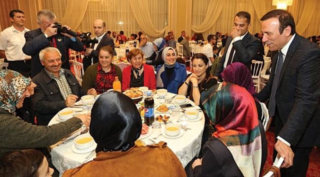 Canik ailesi iftarda buluştu