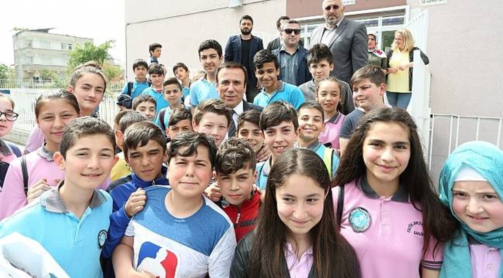Canik'te eğitim yatırımı bitmiyor