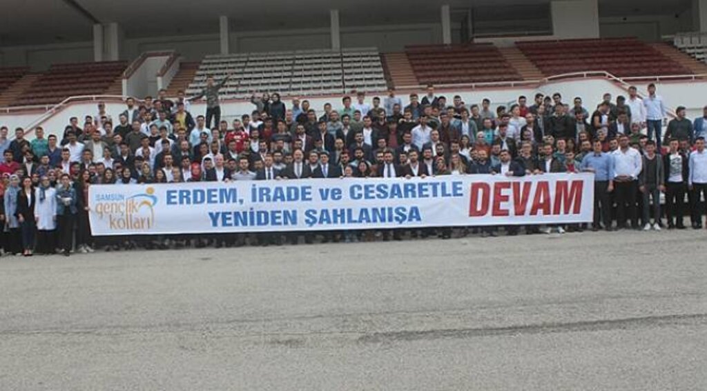 Gençlik Kolları Kongresine Samsun'dan büyük katılım