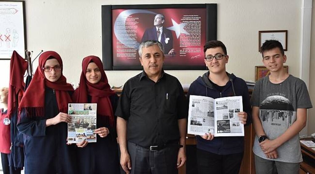 "İlk Kıble Kudüs" konulu gazete yarışması sonuçlandı