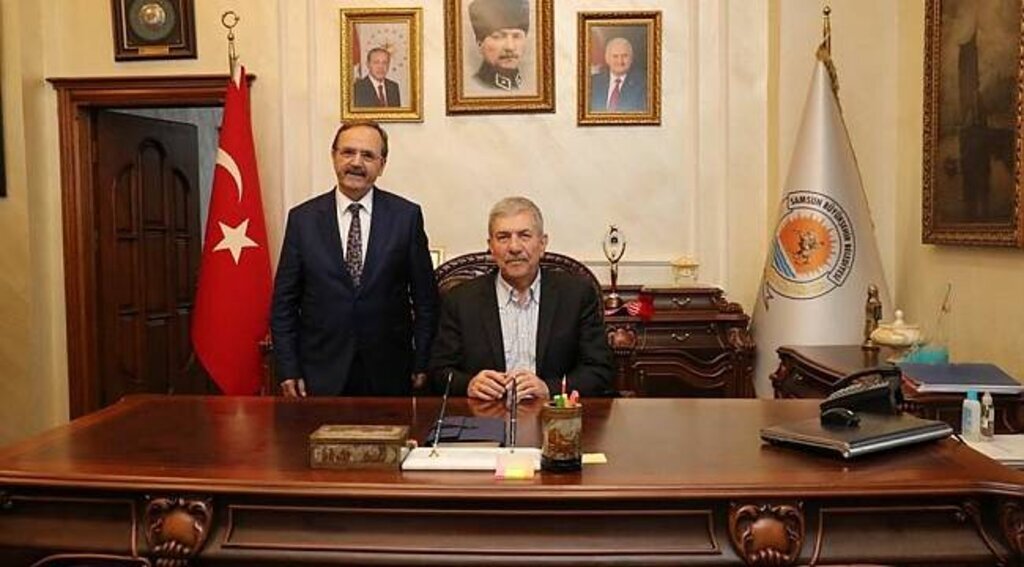 Sağlık Bakanı Demircan'dan Başkan Şahin'e ziyaret
