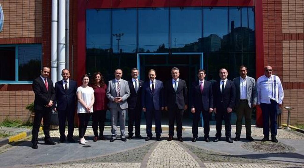 Şahin SAMULAŞ'ı ziyaret etti