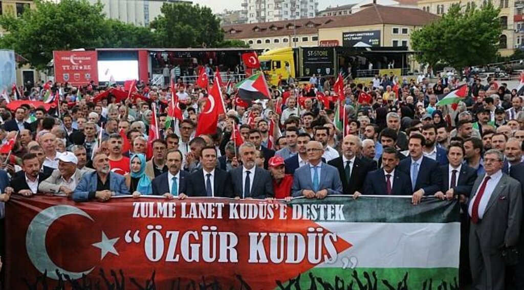 Zulme Lanet, Kudüs'e Destek yürüyüşü