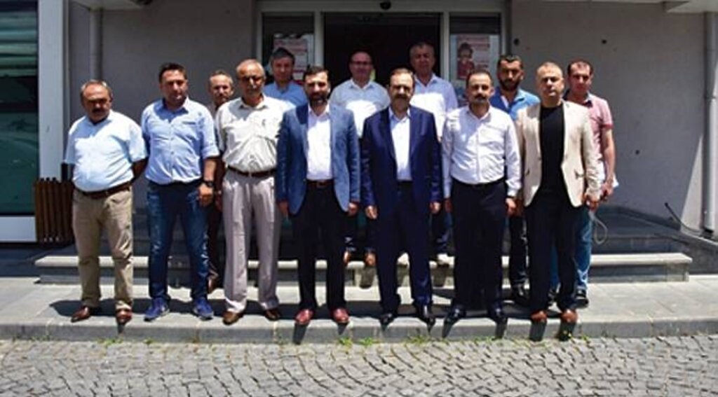 Şahin'den Kavak'a ziyaret