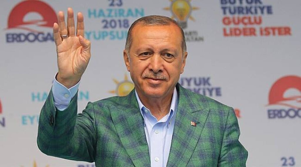 Samsun da Erdoğan'ı destekledi