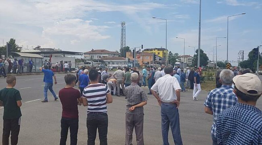 Samsun'da minibüsün çarptığı kişi adam öldü