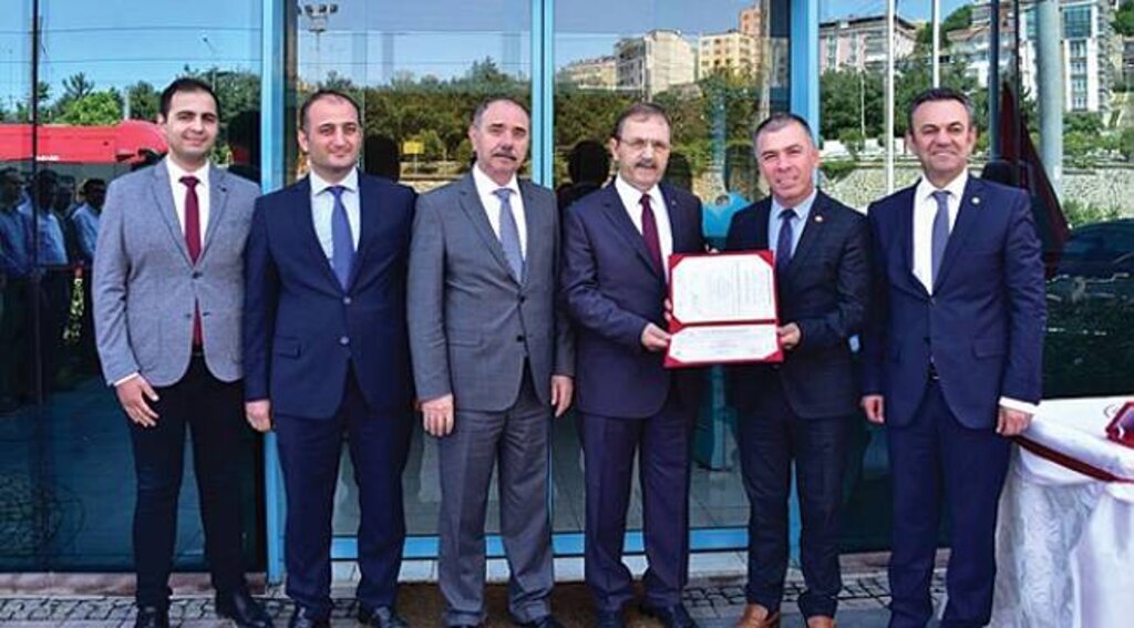 SAMULAŞ'a Kalite Yönetim Sistemi belgesi