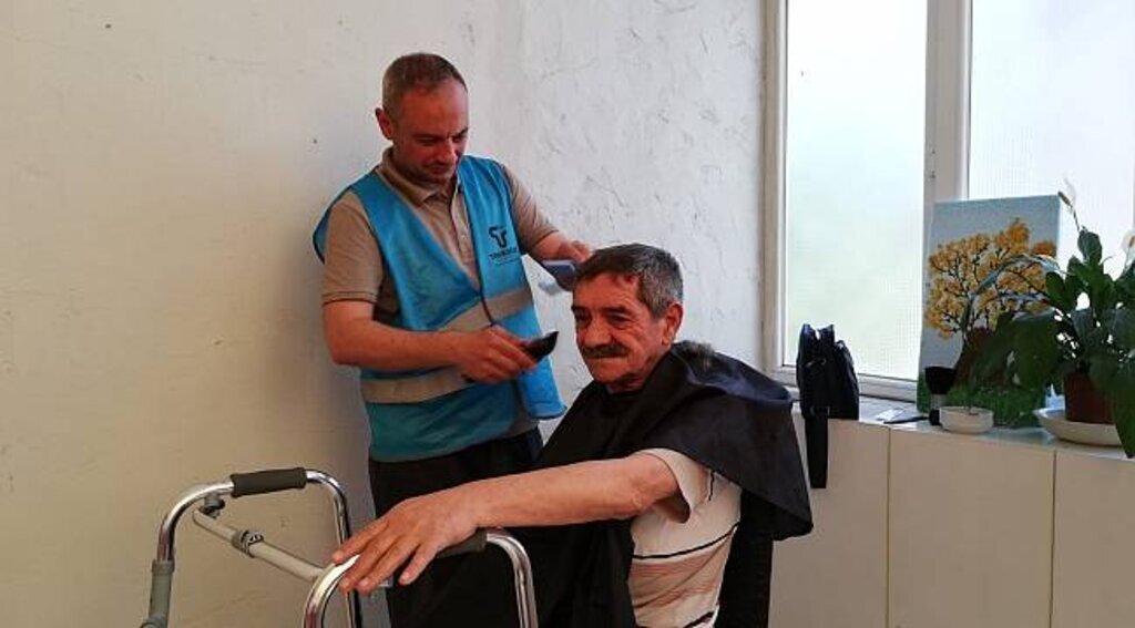 Tekkeköy Belediyesi'nden Evde Kuaförlük Hizmeti