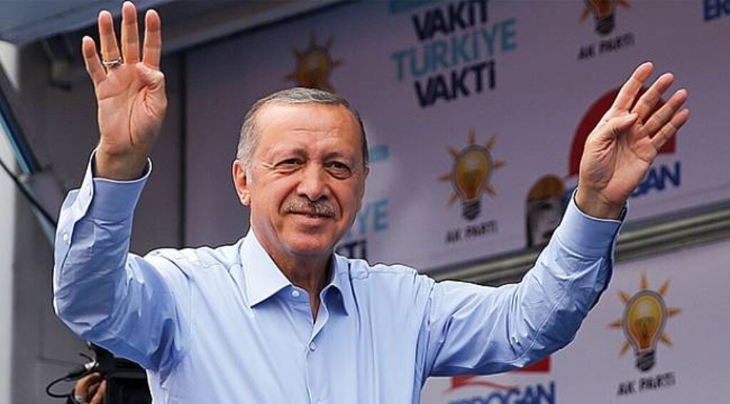 Türkiye'nin ilk Başkanı Erdoğan
