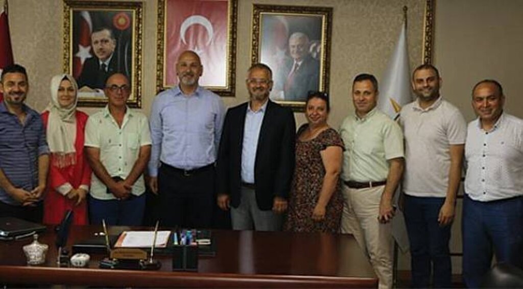 Gazeteciler Cemiyeti Karaduman'ı ziyaret etti