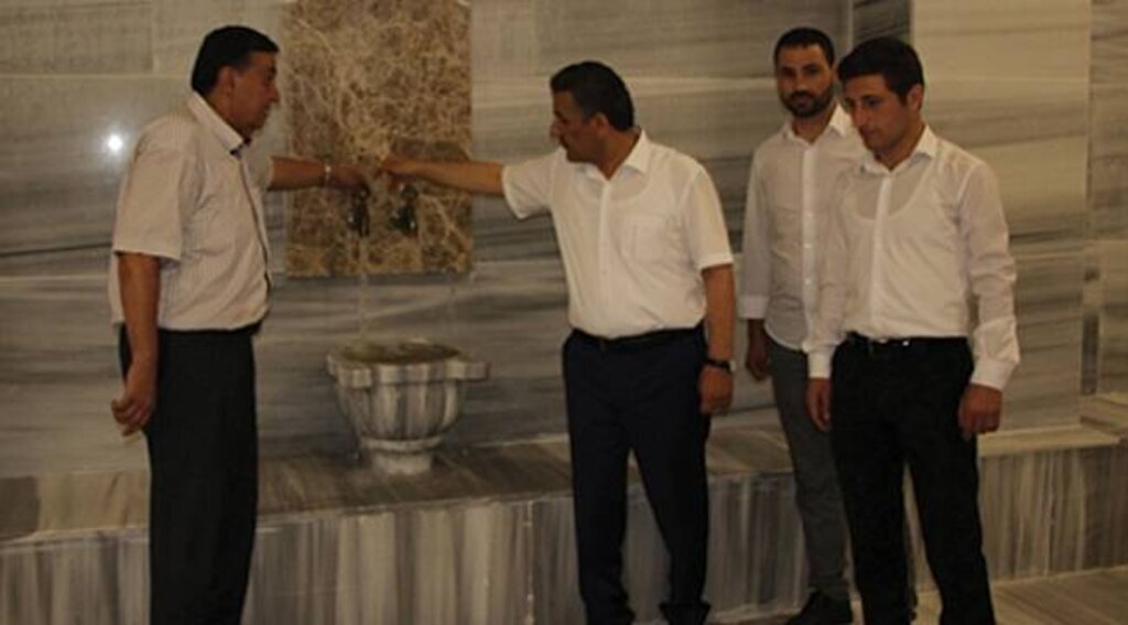 Kaymak, Havza'da kaplıcalar bölgesini inceledi