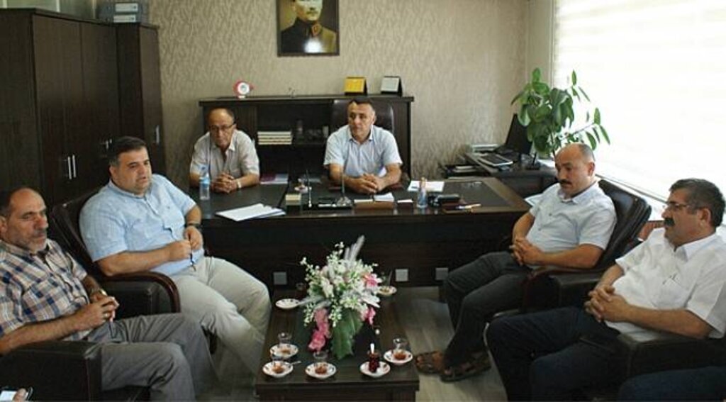 Vezirköprü'de arazi tepkisi
